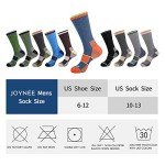 Colorful Men's Athletic Crew Socks - 6 Pack