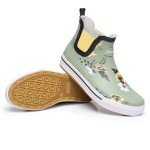 Colorful Unisex Waterproof Ankle Rain Boots