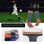 Colorful Men's Athletic Crew Socks - 6 Pack