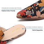 Colorful Pointed Toe Mules for Women