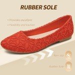 Colorful Women’s Slip-On Loafers in Orange