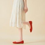 Colorful Women’s Slip-On Loafers in Orange