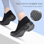 Colorful Air Cushion Slip-On Walking Shoes for Women