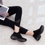 Colorful Air Cushion Slip-On Walking Shoes for Women