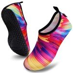 VIFUUR Quick-Dry Colorful Aqua Yoga Shoes