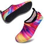 VIFUUR Quick-Dry Colorful Aqua Yoga Shoes