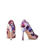 Floral High Heel Wedding Pumps for Women