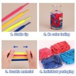 24 Pairs Colorful Flat Shoelaces for All Shoes