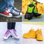 24 Pairs Colorful Flat Shoelaces for All Shoes