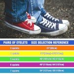 24 Pairs Colorful Flat Shoelaces for All Shoes