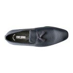 Stacy Adams Navy Tassel Slip-On Loafers for Men