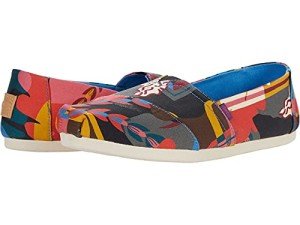 TOMS Women's Colorful Alpargata Slip-On Flats