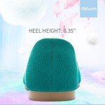 Colorful Women's Round Toe Ballet Flats - Green