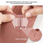 Women's Slip-On Canvas Sneakers in Suede Pink