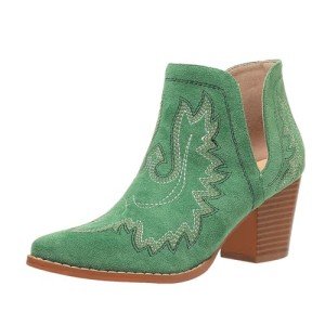 Colorful Embroidered Cowboy Boots for Women