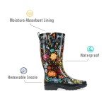 Colorful Women's Tall Waterproof Rain Boots