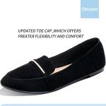 Colorful Women's Pointy Toe Faux Suede Loafers