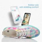 Rainbow Tie Dye Slip-On Sneakers for Women