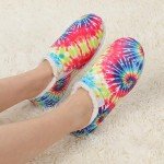 Colorful Cozy Fleece Slip-On Slippers for Everyone