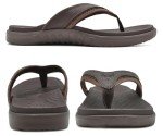 Colorful Men's Comfort Flip Flops with Arch Support