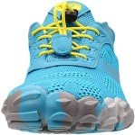 Light Blue Men's Minimalist Trail Running Shoes
