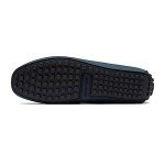 Bruno Marc Men's Dark Blue Driving Loafers, Size 12