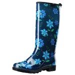 HISEA Colorful Knee High Waterproof Rain Boots