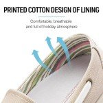 Colorful Women’s Slip-On Canvas Sneakers with Arch Support