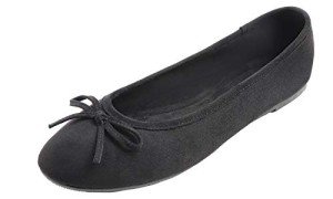 Colorful Women's Memory Foam Ballet Flats - Size 8