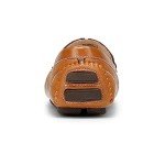 Bruno Marc Men's Tan Slip-On Moccasins Size 14