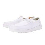 Hey Dude Women's Wendy White Slip-On Loafers