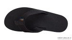 Men's Rainbow Sandals: Hemp Wide Strap Black