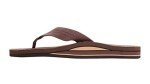 Men's Rainbow Double Layer Arch Sandals - Brown