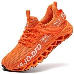 Orange Slip-On Sneakers for Men - Casual & Sport
