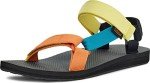 Teva Men's Retro Multi Colorful Sandals, Size 10