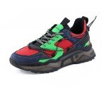 Men's Mazino Dynamite Red/Green Chunky Sneakers