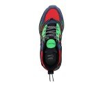 Men's Mazino Dynamite Red/Green Chunky Sneakers