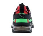 Men's Mazino Dynamite Red/Green Chunky Sneakers