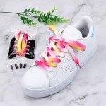 Rainbow Fun Shoelaces for Kids and Women