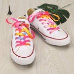 Rainbow Fun Shoelaces for Kids and Women