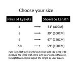 Rainbow Fun Shoelaces for Kids and Women