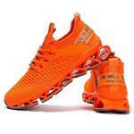 Chopben Women's Colorful Comfort Running Shoes - Orange