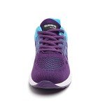 Purple Breathable Women's Athletic Running Sneakers 7.5