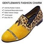 Stylish Velvet Slip-On Loafers for Men