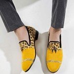 Stylish Velvet Slip-On Loafers for Men
