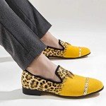 Stylish Velvet Slip-On Loafers for Men