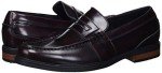 Burgundy Nunn Bush Classic Penny Loafers for Men