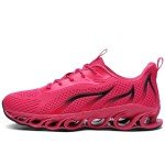 Men's Rose Red Running Sneakers - Size 7