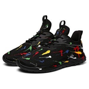 Colorful Lightweight Men’s Running Shoes Size 8.5