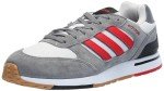 Adidas Men's Run 80s Sneaker in Grey/Scarlet